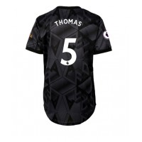 Arsenal Thomas Partey #5 Fotballklær Bortedrakt Dame 2022-23 Kortermet